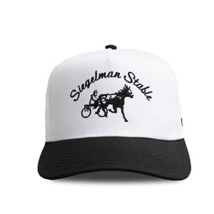 Siegelman Stable hat - black and white two tone